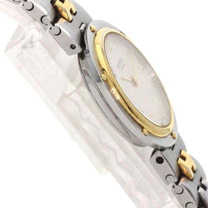 Hermes Watches Quartz Stainless Steel , Ssxgp Gold Olympia Ivory Dial Women