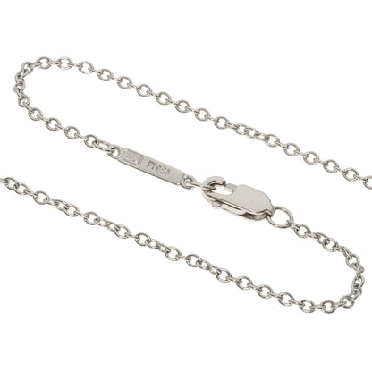 Harry Winston Necklace Pt950 Silver Minicross Diamond Women