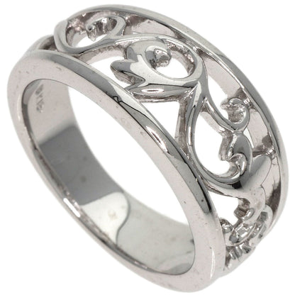 Mikimoto Ring K18Wg Silver Design