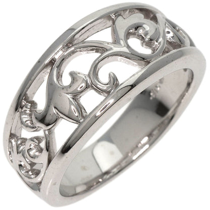Mikimoto Ring K18Wg Silver Design