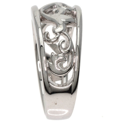 Mikimoto Ring K18Wg Silver Design