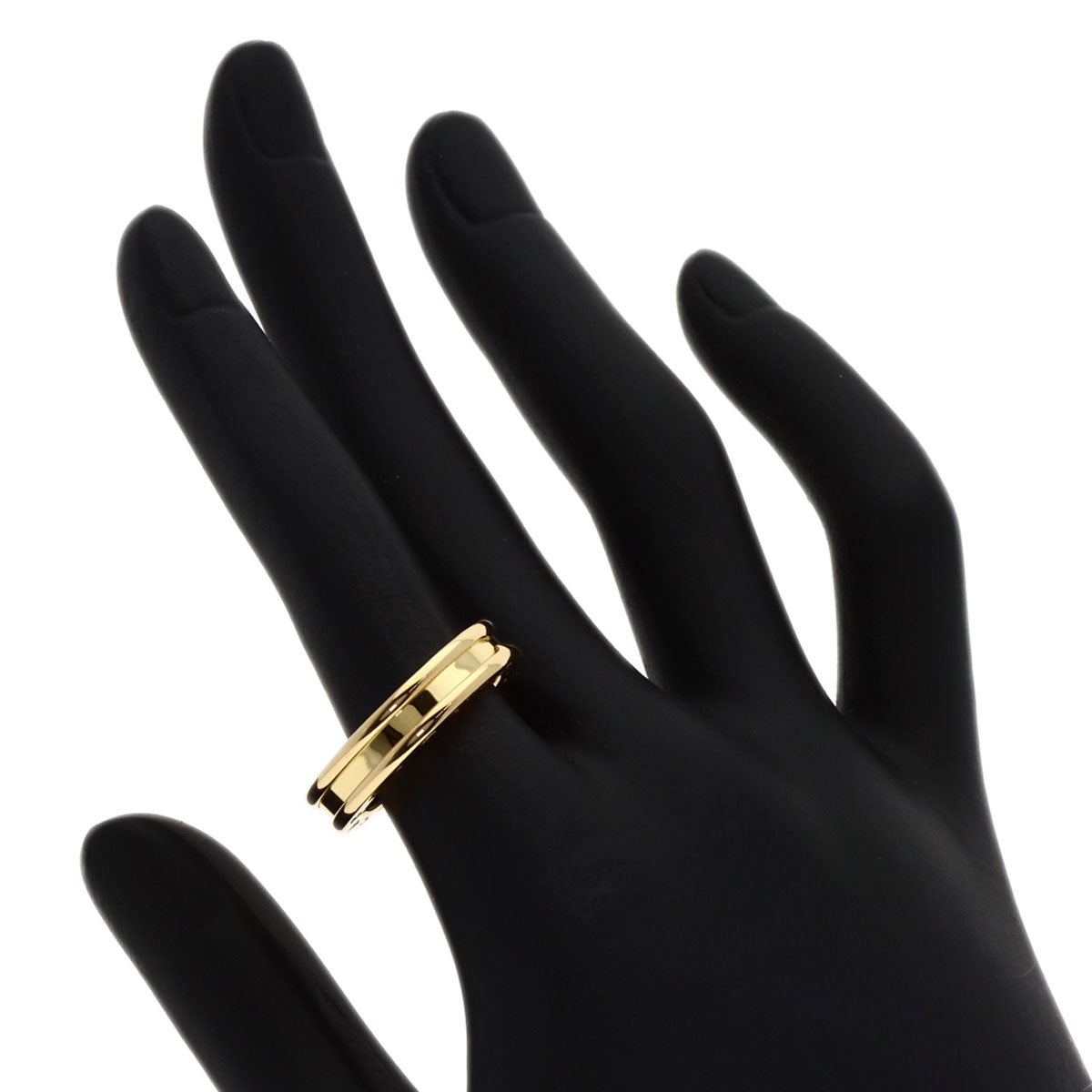Bvlgari Ring 18K Yellow Gold Gold B-Zero1 B-Zero1 Xs 1 Band #53 Women