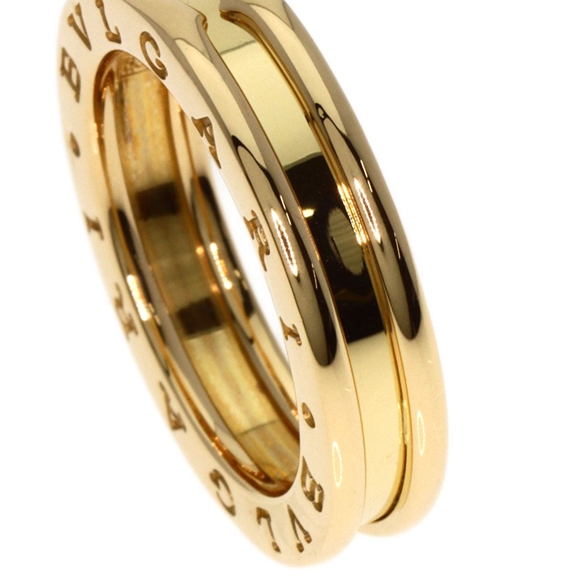Bvlgari Ring 18K Yellow Gold Gold B-Zero1 B-Zero1 Xs 1 Band #53 Women