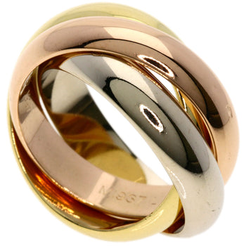 Cartier Ring K18Yg , K18Wg , K18Pg Gold Trinity #48 Women