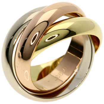 Cartier Ring K18Yg , K18Wg , K18Pg Gold Trinity #48 Women