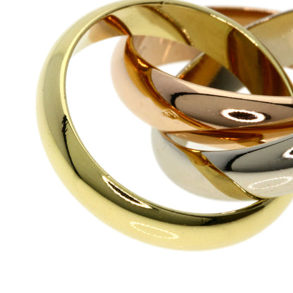 Cartier Ring K18Yg , K18Wg , K18Pg Gold Trinity #48 Women