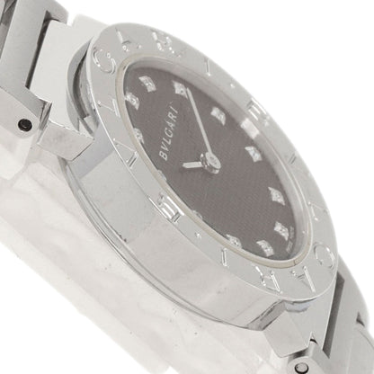 Bvlgari Watches Quartz Bb26Ss Stainless Steel , Stainless Steel Silver Bvlgari Bvlgari 12P Diamond