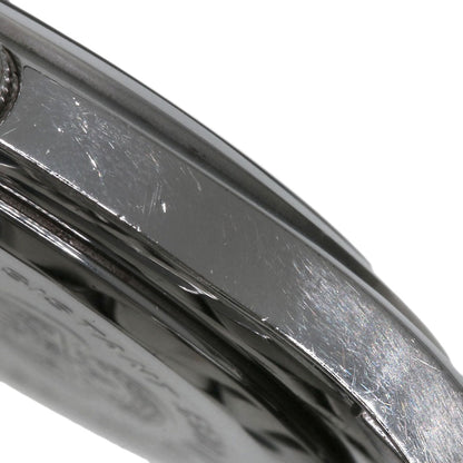 Gucci Watches Quartz 5500M Stainless Steel , Stainless Steel Silver Round Face Black Dial Mens