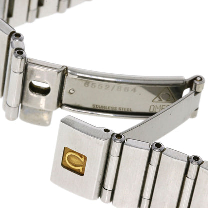 Omega Watches Quartz 1572.30 Stainless Steel , Stainless Steel Silver Constellation Silver Dial