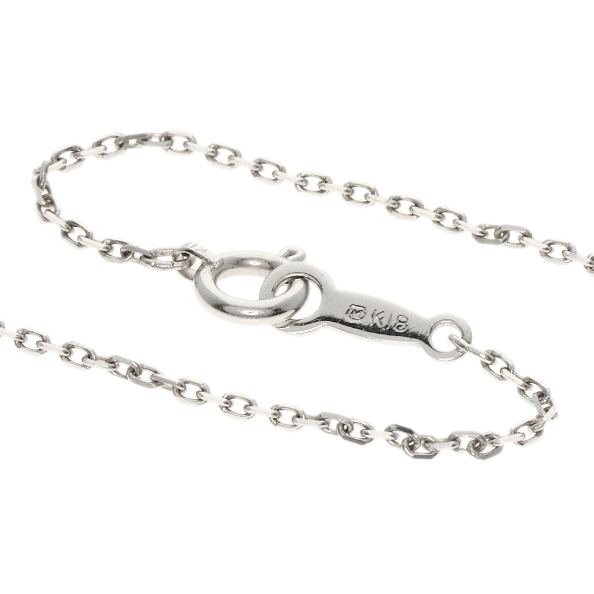Mikimoto Necklace K18Wg Silver Pearl Women