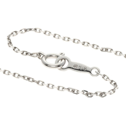 Mikimoto Necklace K18Wg Silver Pearl Women