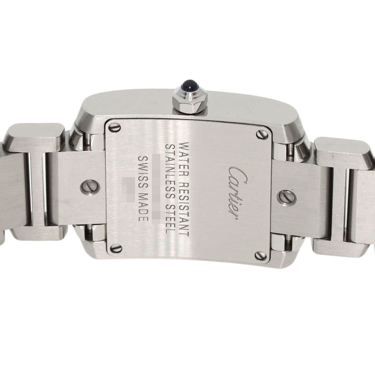 Cartier Watches Quartz W51008Q3 Stainless Steel , Stainless Steel Silver Tank Francaise Sm Silver