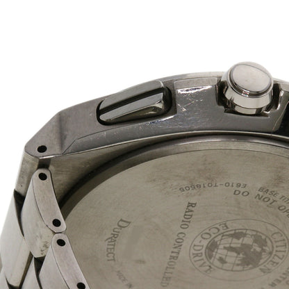 Citizen Watches Solar Powered Radio Watch At3010-55L Titanium, Titanium Silver Atessa Blue Dial Mens
