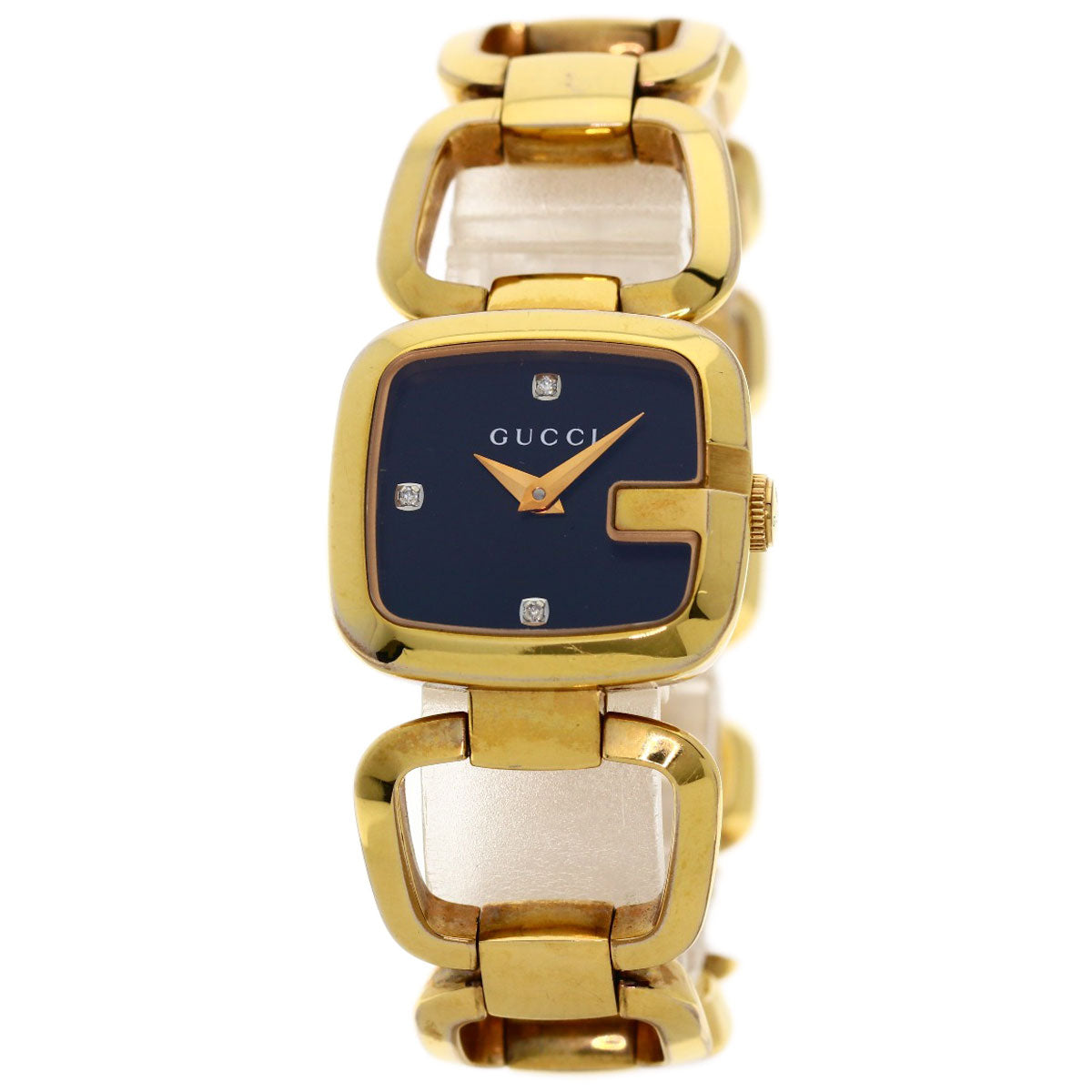 Gucci Watches Quartz 125.5 Gold Plated , Gold