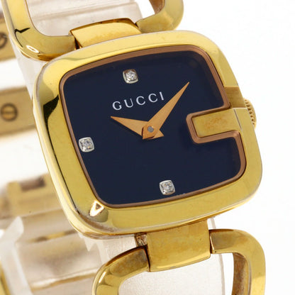 Gucci Watches Quartz 125.5 Gold Plated , Gold