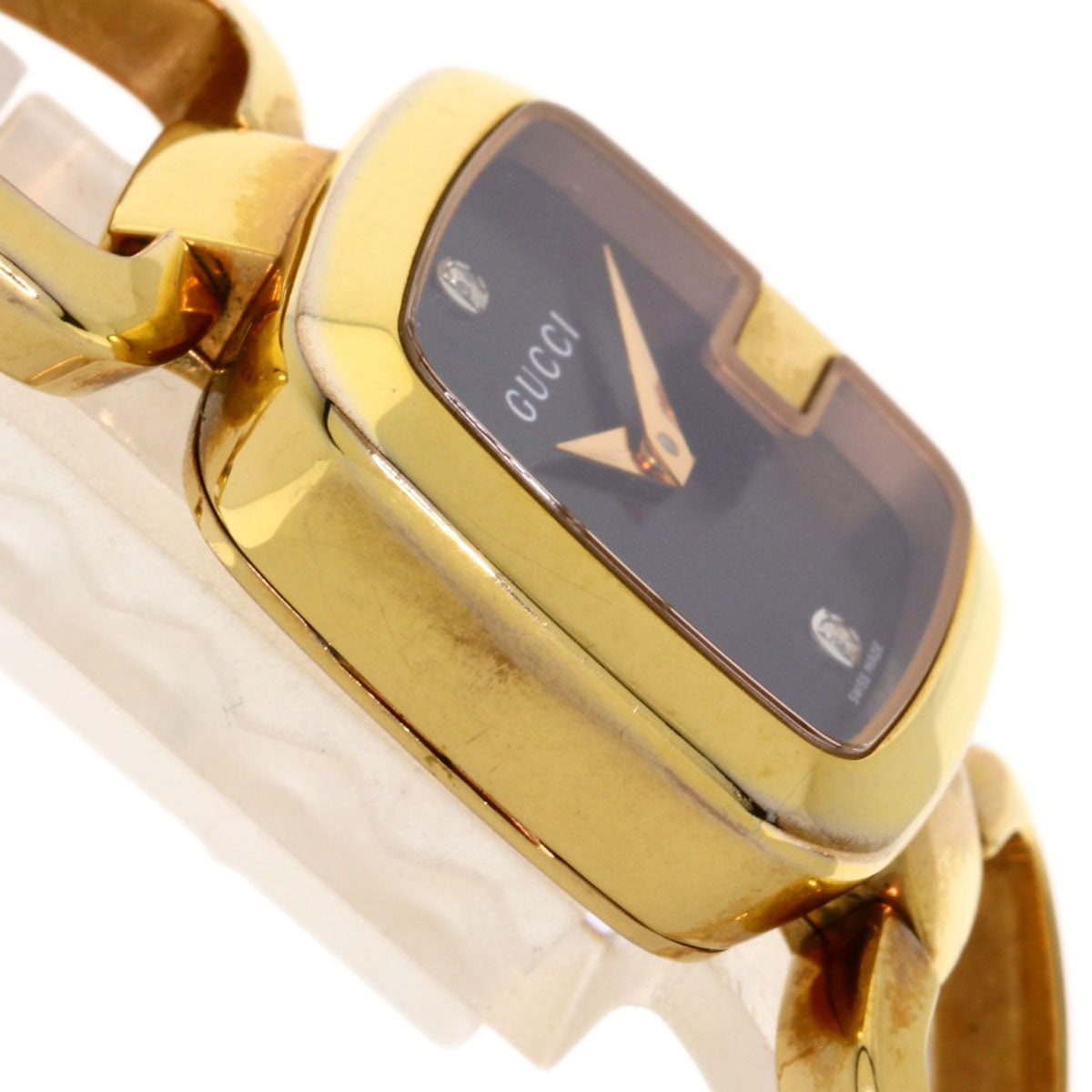 Gucci Watches Quartz 125.5 Gold Plated , Gold