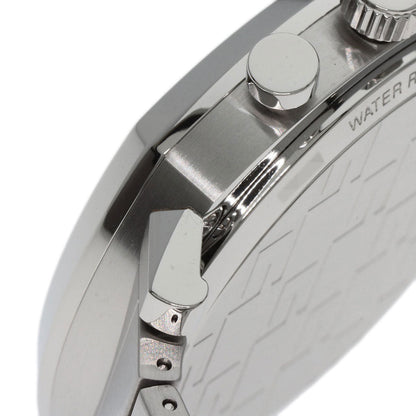 Gucci Watches Quartz Ya157302 Stainless Steel , Stainless Steel Silver Grip Chronograph Silver Dial