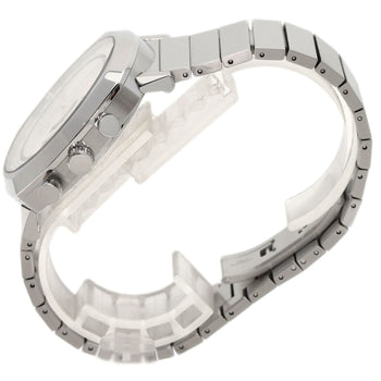 Gucci Watches Quartz Ya157302 Stainless Steel , Stainless Steel Silver Grip Chronograph Silver Dial