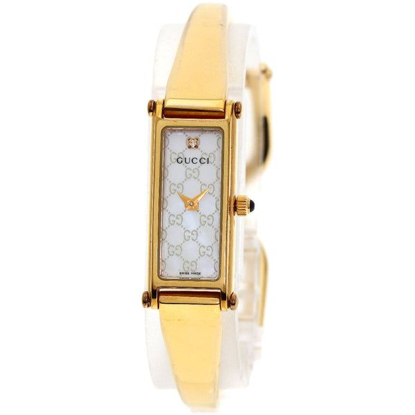 Gucci Watches Quartz 1500L Gold Plated , Gold