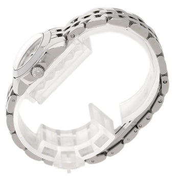 Baume & Mercier Watches Quartz Stainless Steel Silver Kay Platn Silver Dial