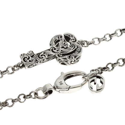 Gucci Bracelet Sv Silver Double G Key Charm #16