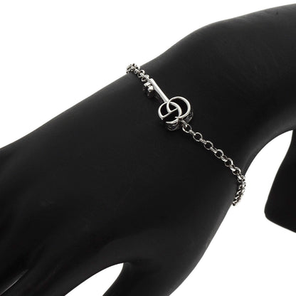 Gucci Bracelet Sv Silver Double G Key Charm #16