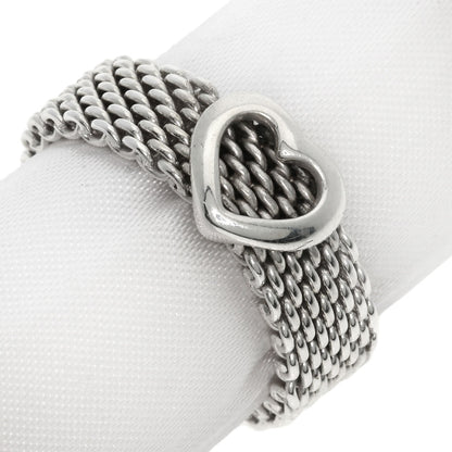 Tiffany&Co. Ring Sv Silver Somerset Mesh