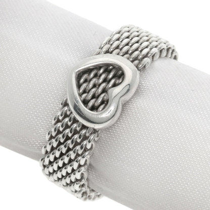 Tiffany&Co. Ring Sv Silver Somerset Mesh