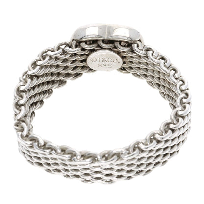 Tiffany&Co. Ring Sv Silver Somerset Mesh