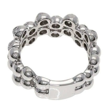 Ponte Vecchio Ring K18Wg Silver Diamond