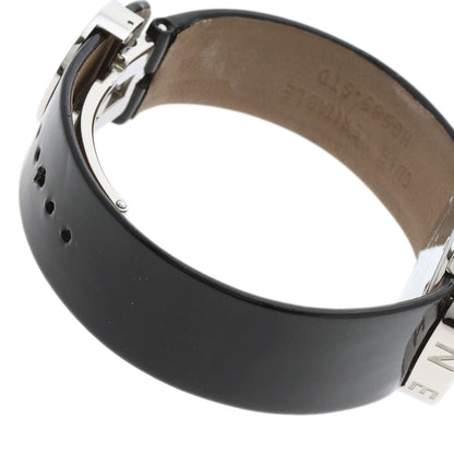 Chanel Watches Quartz H0579 Stainless Steel, Leather Silver La Ronde Black Dial Women