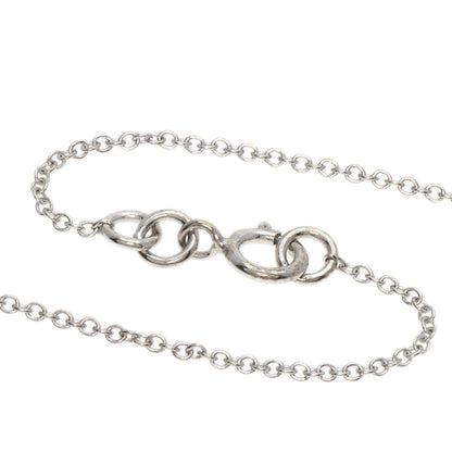 Tiffany&Co. Necklace K18Wg Silver Cross