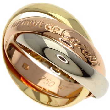 Cartier Ring 18K Yellow Gold Gold Trinity #47