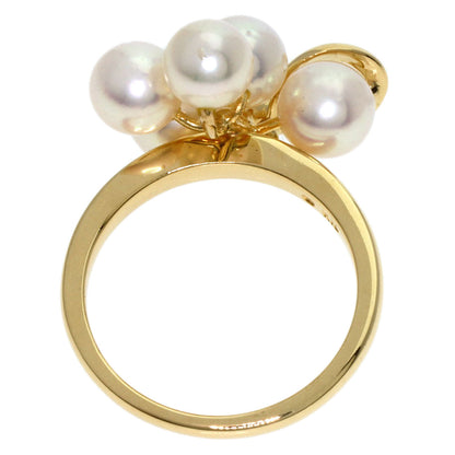 Mikimoto Ring 18K Yellow Gold Gold Pearl Women