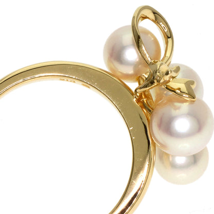 Mikimoto Ring 18K Yellow Gold Gold Pearl Women