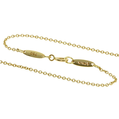 Tiffany&Co. Necklace 18K Yellow Gold Gold Open Heart 5P Diamond