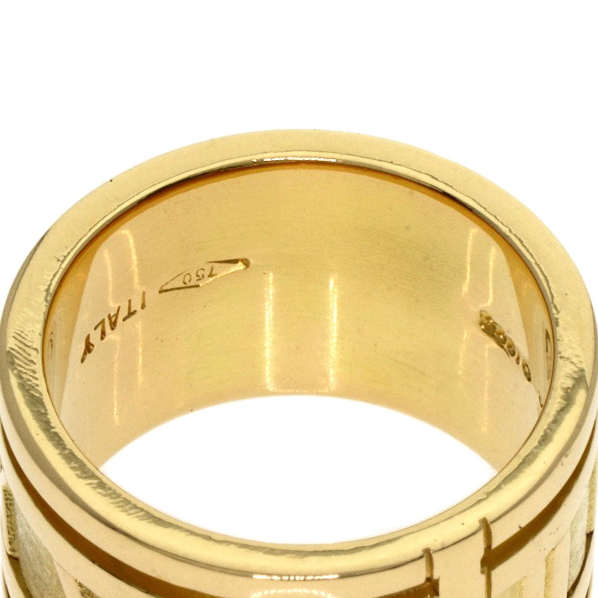 Tiffany&Co. Ring 18K Yellow Gold Gold Atlas Wide