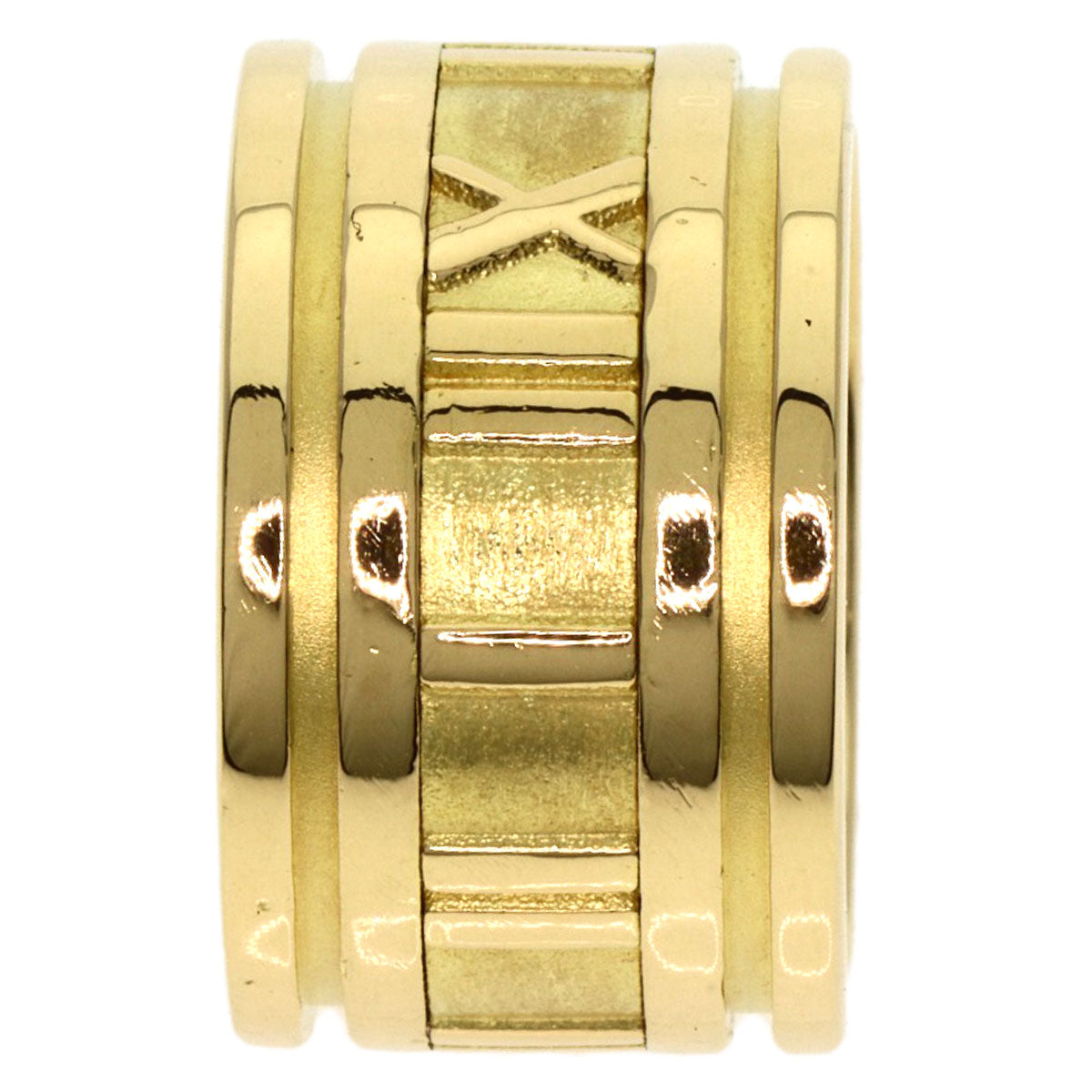 Tiffany&Co. Ring 18K Yellow Gold Gold Atlas Wide