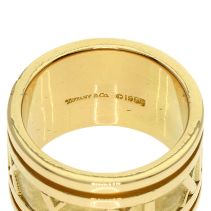Tiffany&Co. Ring 18K Yellow Gold Gold Atlas Wide