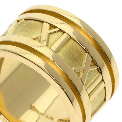 Tiffany&Co. Ring 18K Yellow Gold Gold Atlas Wide