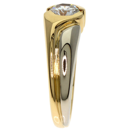 Bvlgari Ring 18K Yellow Gold Gold Vintage Diamond