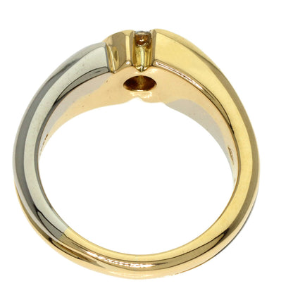 Bvlgari Ring 18K Yellow Gold Gold Vintage Diamond