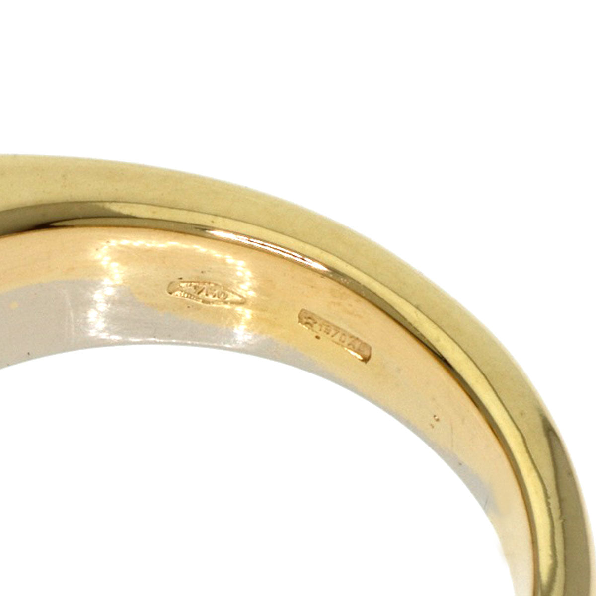 Bvlgari Ring 18K Yellow Gold Gold Vintage Diamond