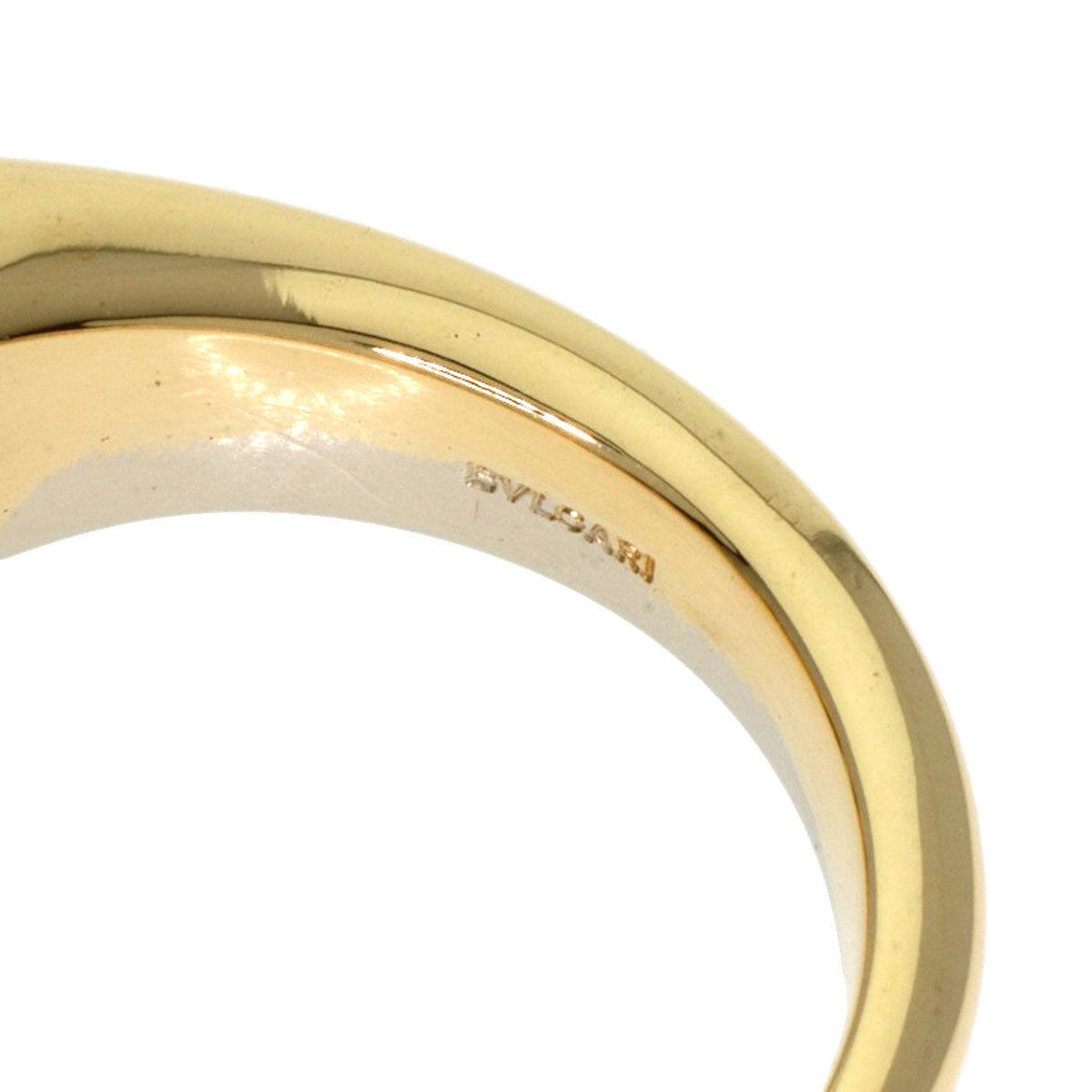 Bvlgari Ring 18K Yellow Gold Gold Vintage Diamond
