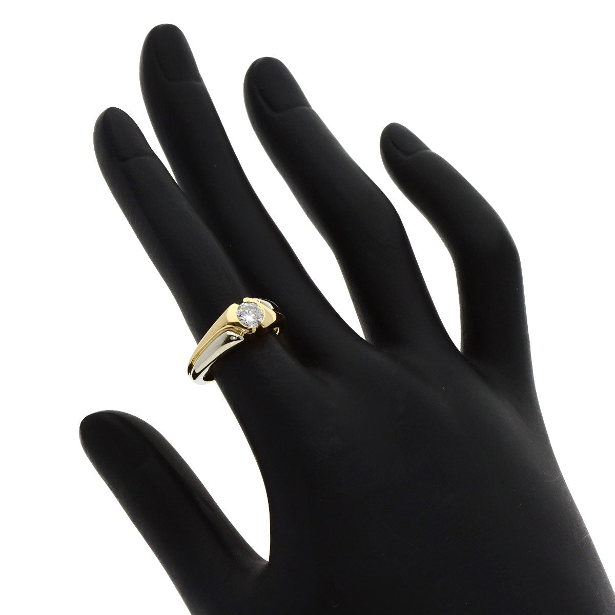 Bvlgari Ring 18K Yellow Gold Gold Vintage Diamond