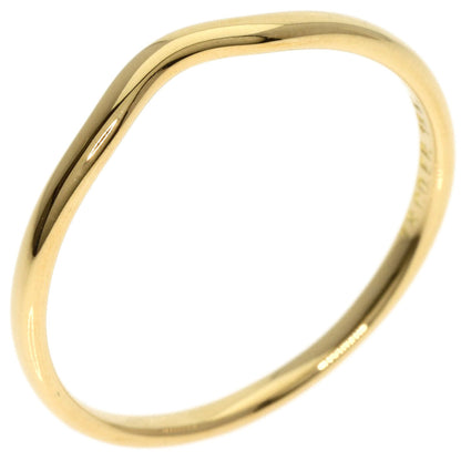 Tiffany&Co. Ring 18K Yellow Gold Gold Curved Band Women