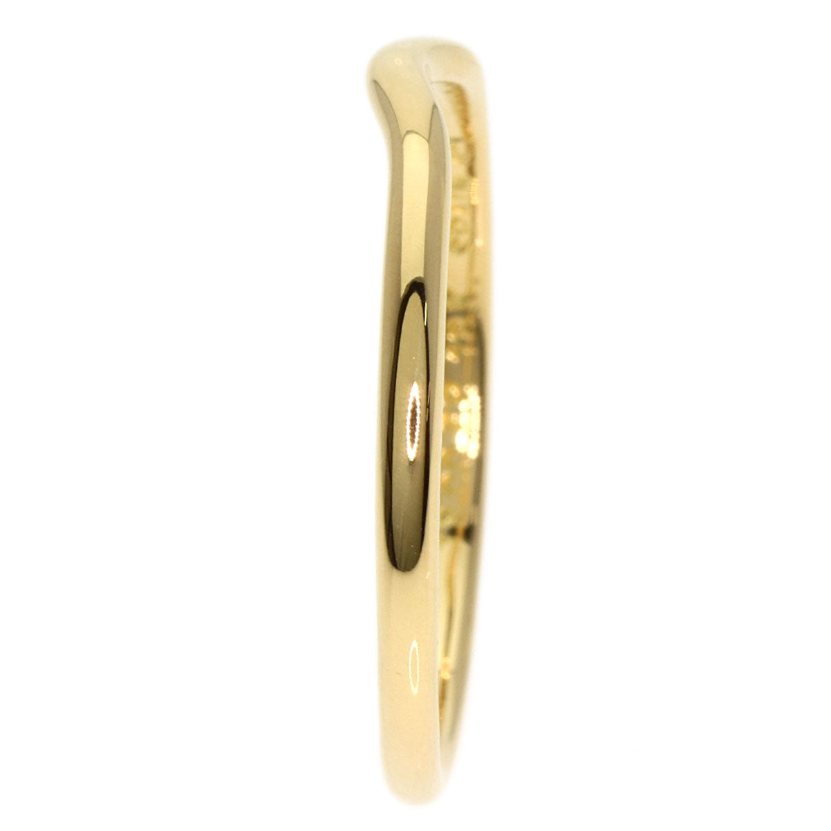 Tiffany&Co. Ring 18K Yellow Gold Gold Curved Band Women