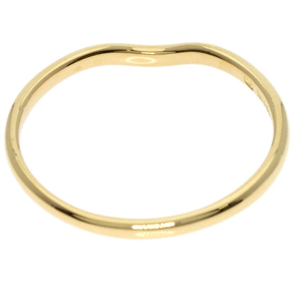 Tiffany&Co. Ring 18K Yellow Gold Gold Curved Band Women
