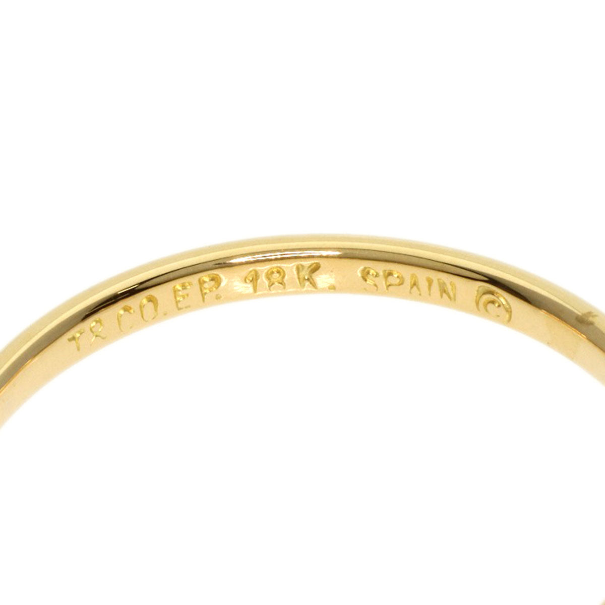 Tiffany&Co. Ring 18K Yellow Gold Gold Curved Band Women