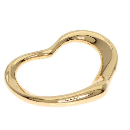 Tiffany&Co. Pendant Top 18K Yellow Gold Gold Open Heart